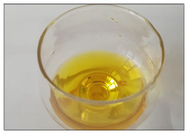 Olio naturale di linum usitatissimum, colore pressato a freddo di giallo dell'olio di semi di lino